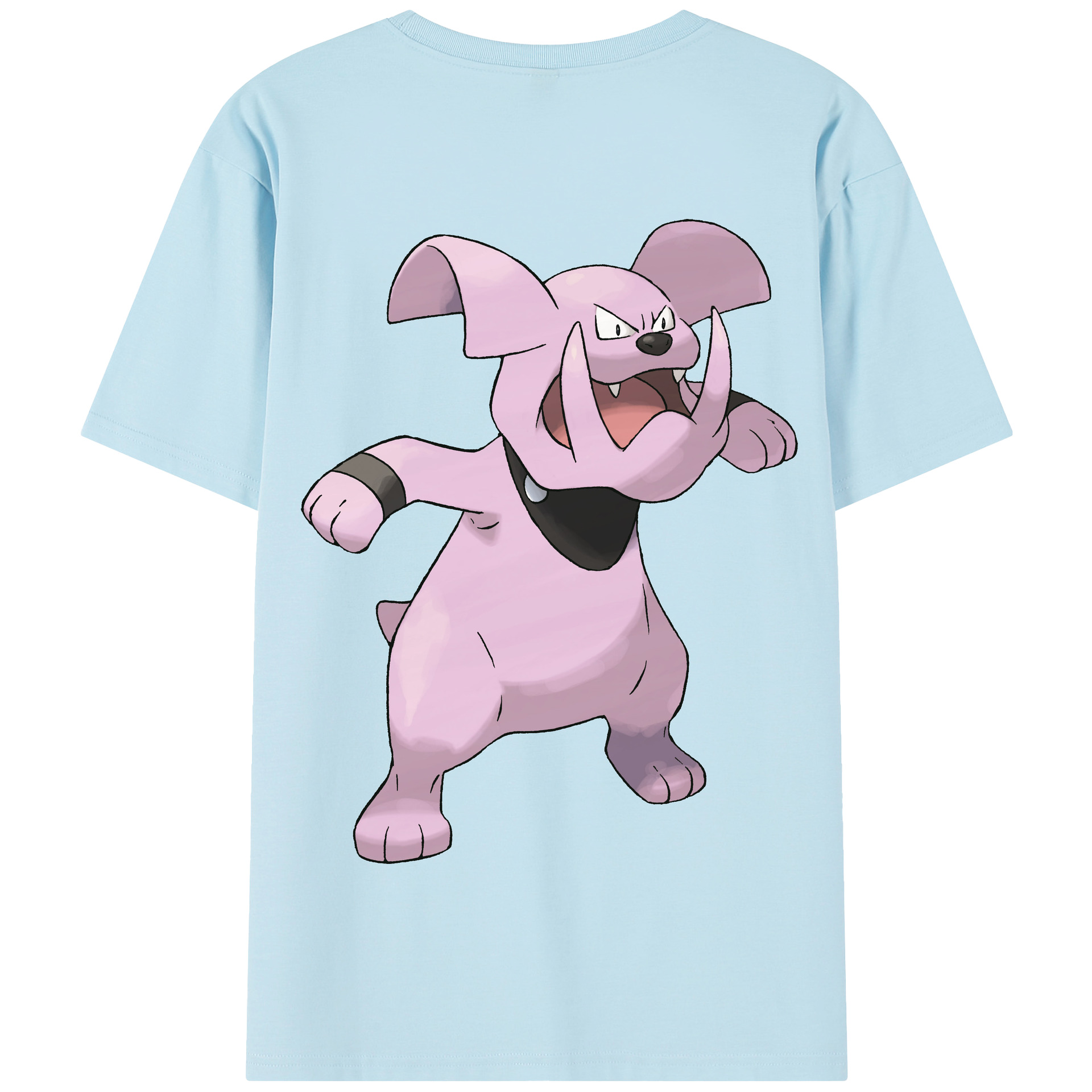 （画像用） ポケットモンスター Pokémon 綿100％半袖Tシャツ（背面プリント）